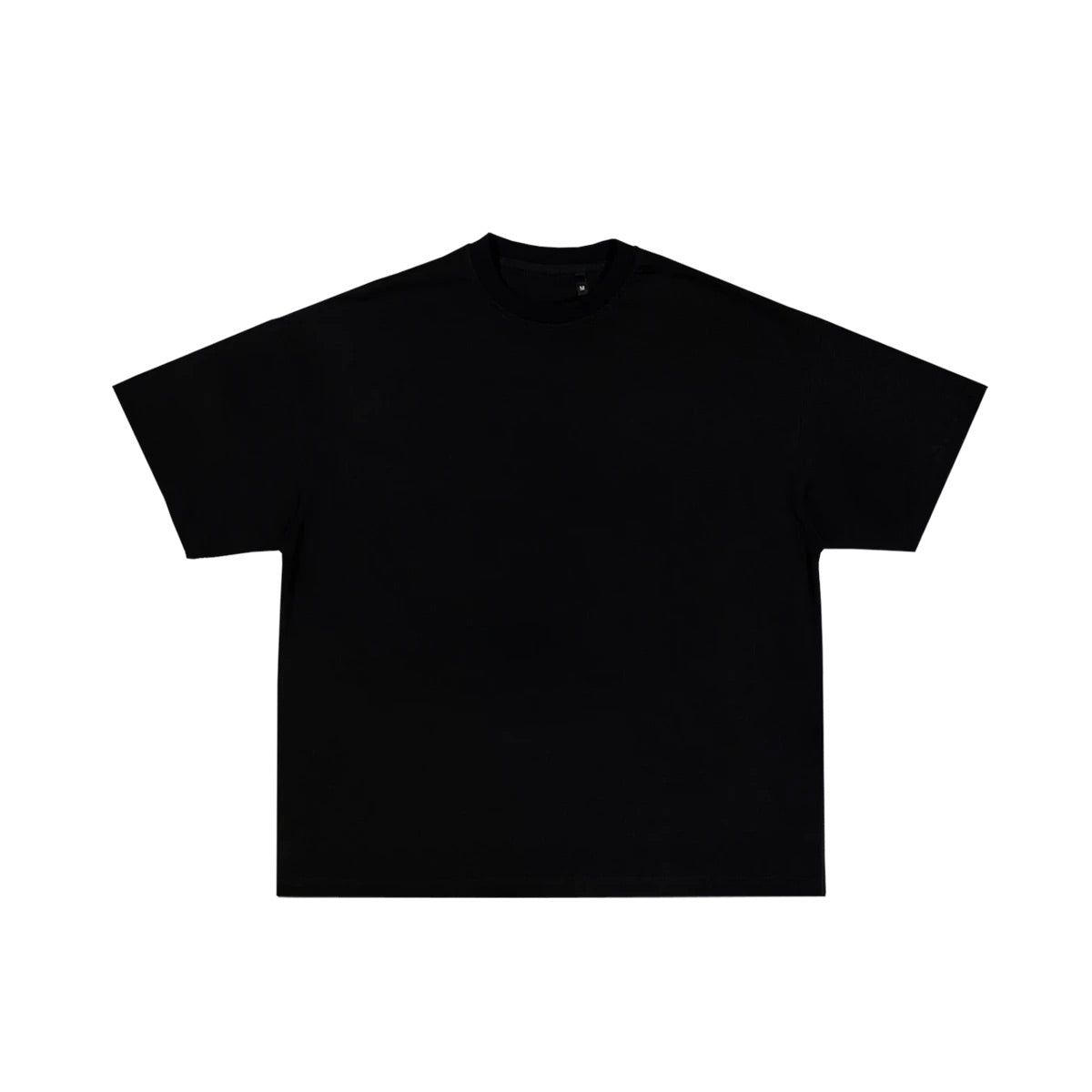 Oversized Box Fit Tee - Black