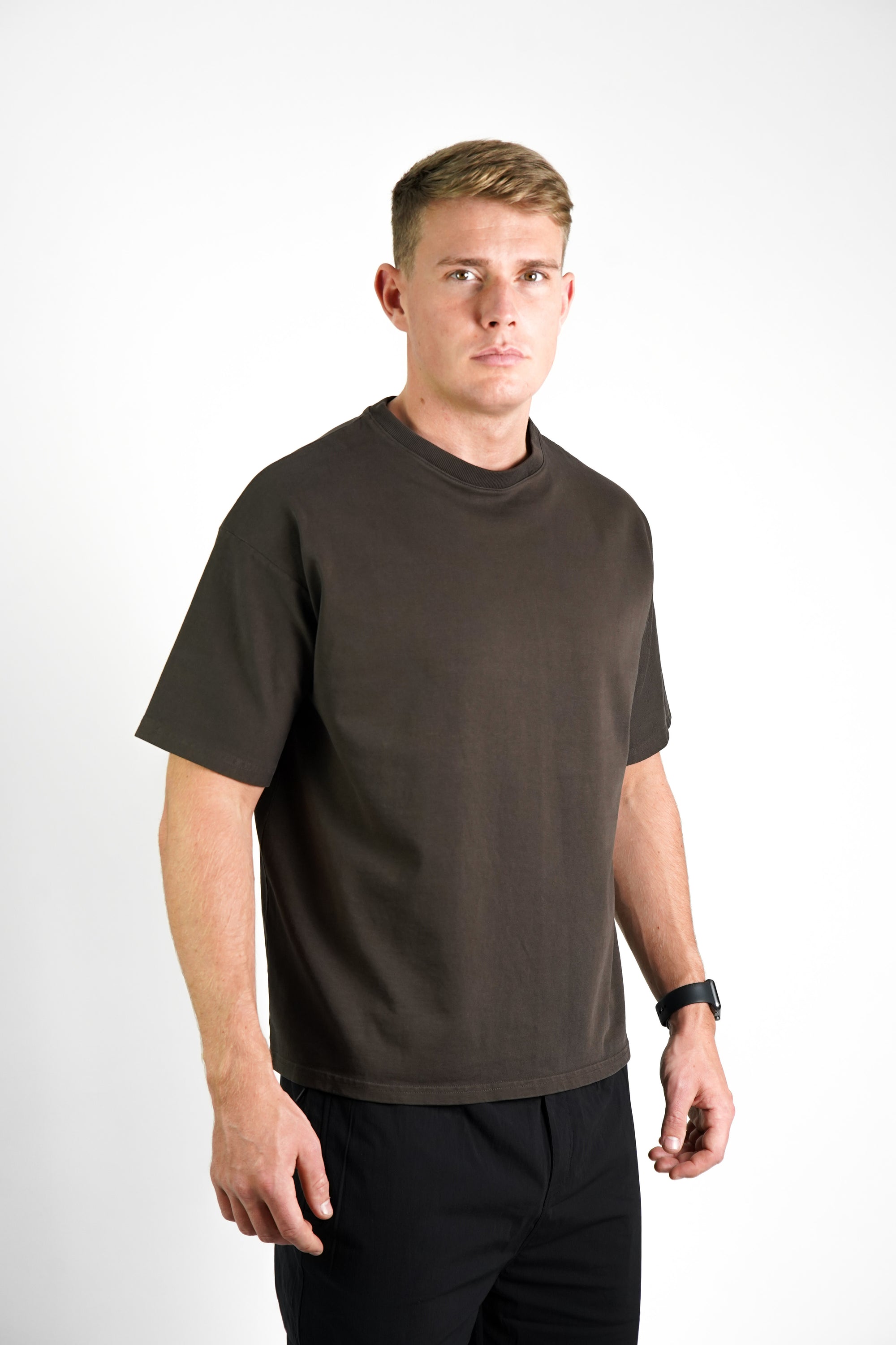 Relaxed Fit T-Shirt - Dark Chocolate