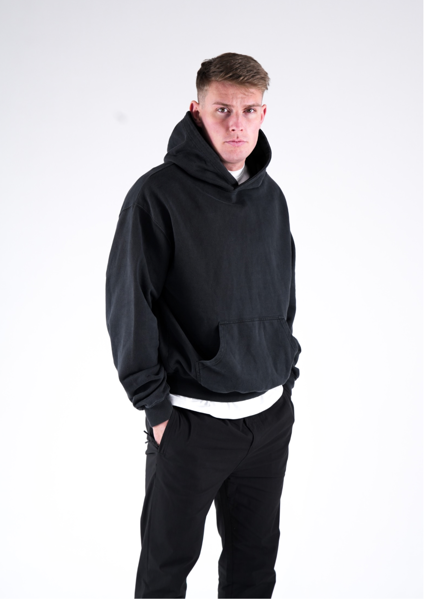 Heavyweight Hoodie - Vintage Black